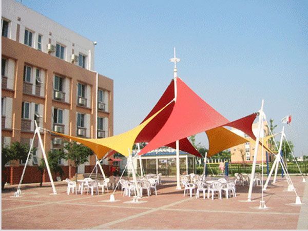 膜结构建筑广场