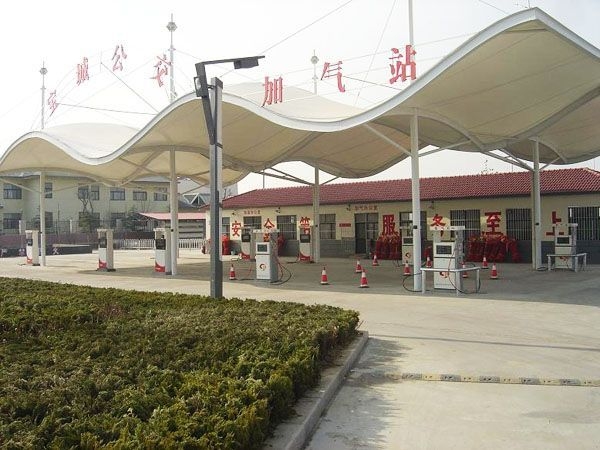 膜结构加油站